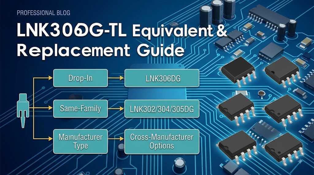 LNK306DG-TL Equivalent & Replacement Guide — Drop-In, Same-Family, and Cross-Manufacturer Options LNK306DG-TL Equivalent & Replacement Guide — Drop-In, Same-Family, and Cross-Manufacturer Options
