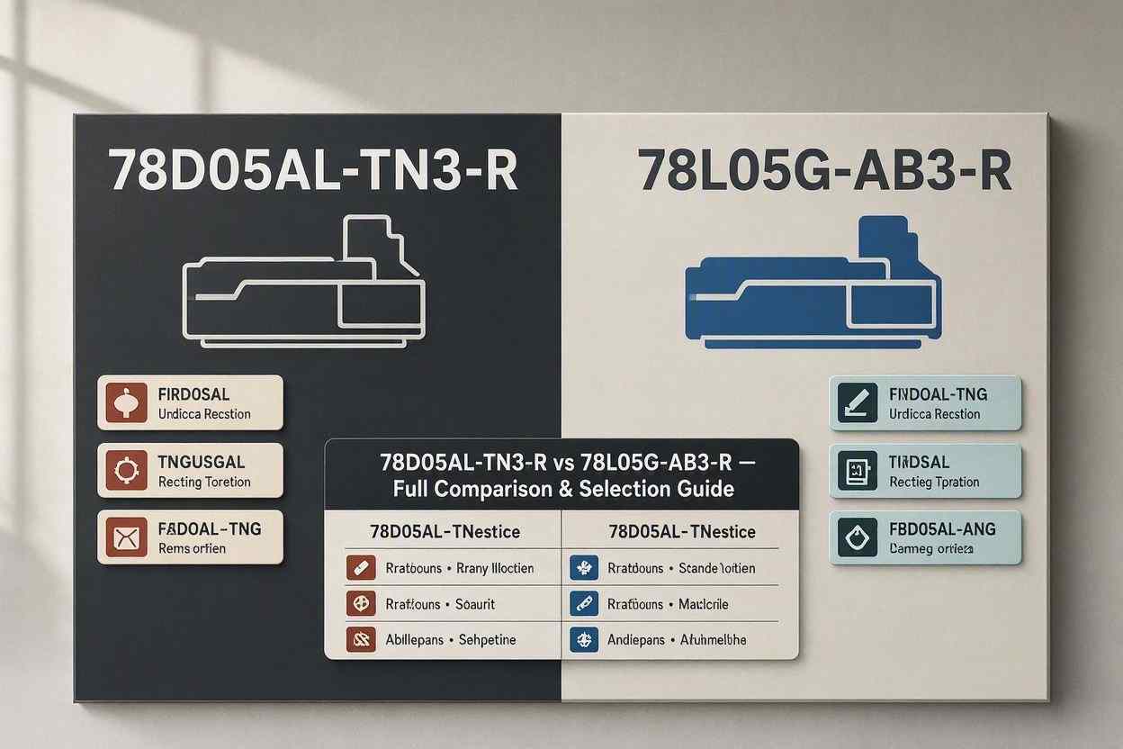 78D05AL-TN3-R vs 78L05G-AB3-R — Full Comparison & Selection Guide 78D05AL-TN3-R vs 78L05G-AB3-R — Full Comparison & Selection Guide
