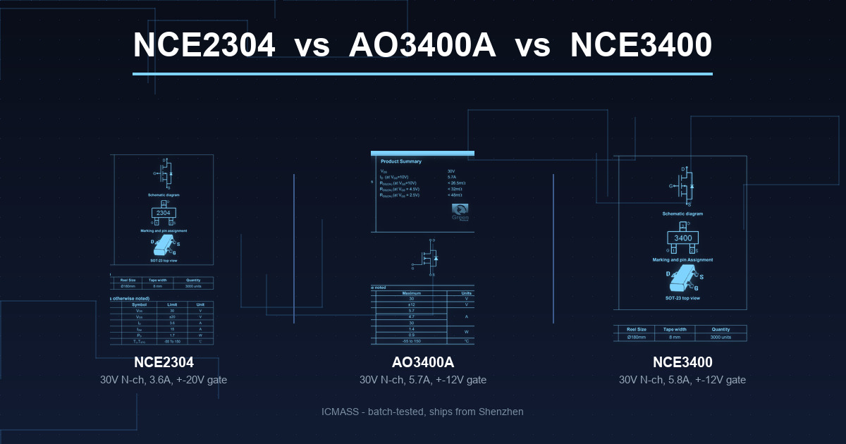 NCE2304 Equivalent, Alternative & Replacement Guide NCE2304 Equivalent, Alternative & Replacement Guide