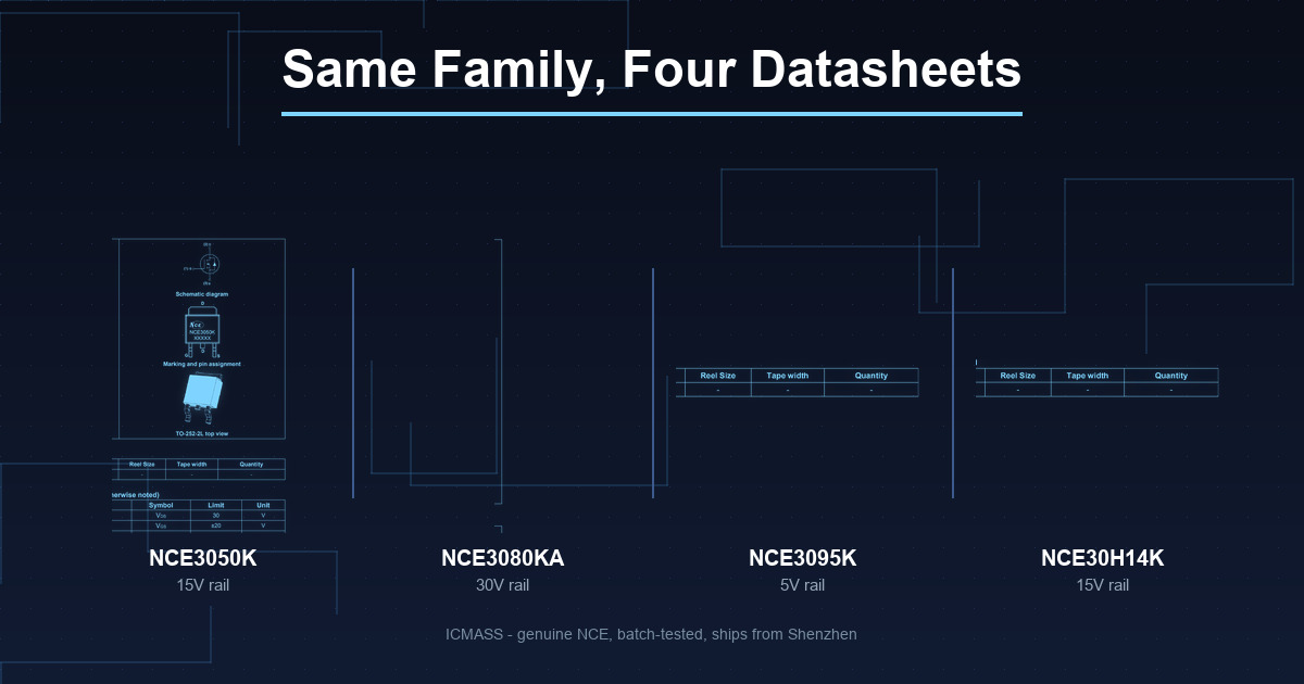 Same Family, Four Datasheets: Why the Numbers Don't Line Up Same Family, Four Datasheets: Why the Numbers Don't Line Up