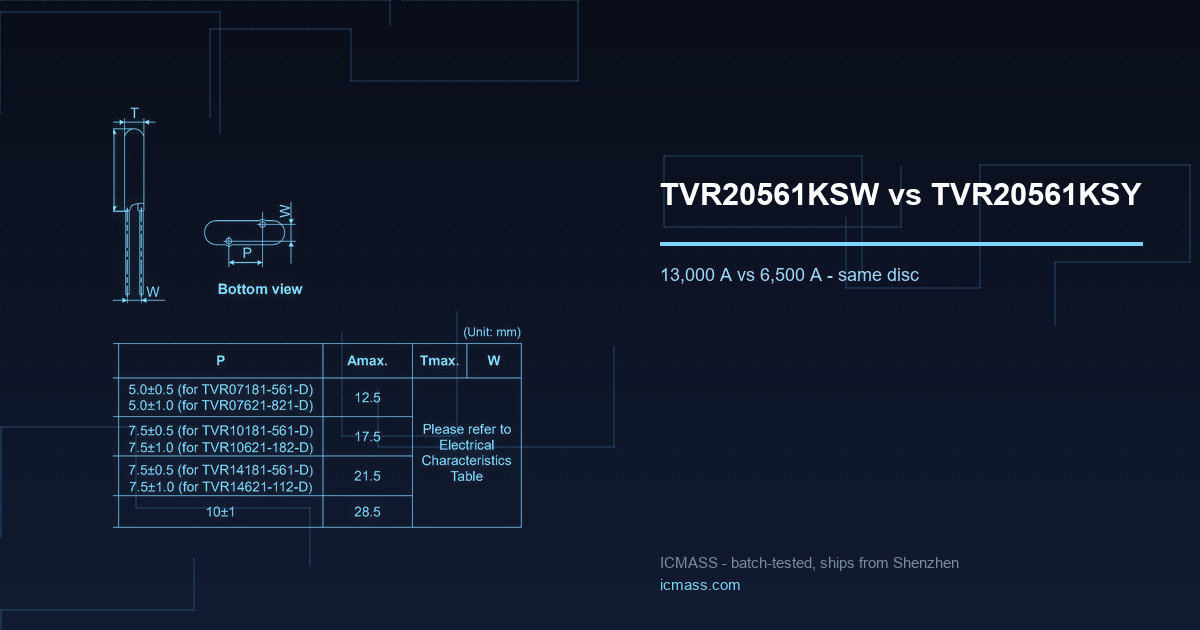 TVR20561KSW vs TVR20561KSY: Key Differences & How to Choose TVR20561KSW vs TVR20561KSY: Key Differences & How to Choose